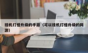 挂机打怪升级的手游（可以挂机打怪升级的网游）