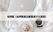 毛阿敏（毛阿敏老公解直锟个人简历）