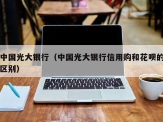 中国光大银行（中国光大银行信用购和花呗的区别）