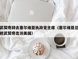 武契奇辞去塞尔维亚执政党主席（塞尔维亚总统武契奇出访美国）