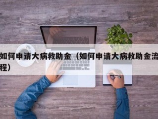 如何申请大病救助金（如何申请大病救助金流程）