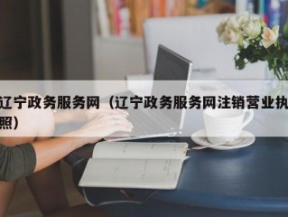 辽宁政务服务网（辽宁政务服务网注销营业执照）