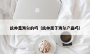 统帅是海尔的吗（统帅属于海尔产品吗）