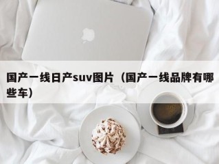 国产一线日产suv图片（国产一线品牌有哪些车）