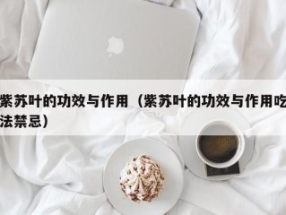 紫苏叶的功效与作用（紫苏叶的功效与作用吃法禁忌）