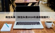 微信头像（微信头像2024年最新版图片）