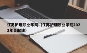 江苏护理职业学院（江苏护理职业学院2023年录取线）