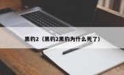 黑豹2（黑豹2黑豹为什么死了）