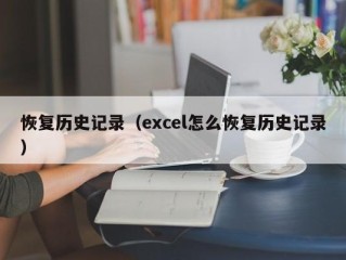 恢复历史记录（excel怎么恢复历史记录）